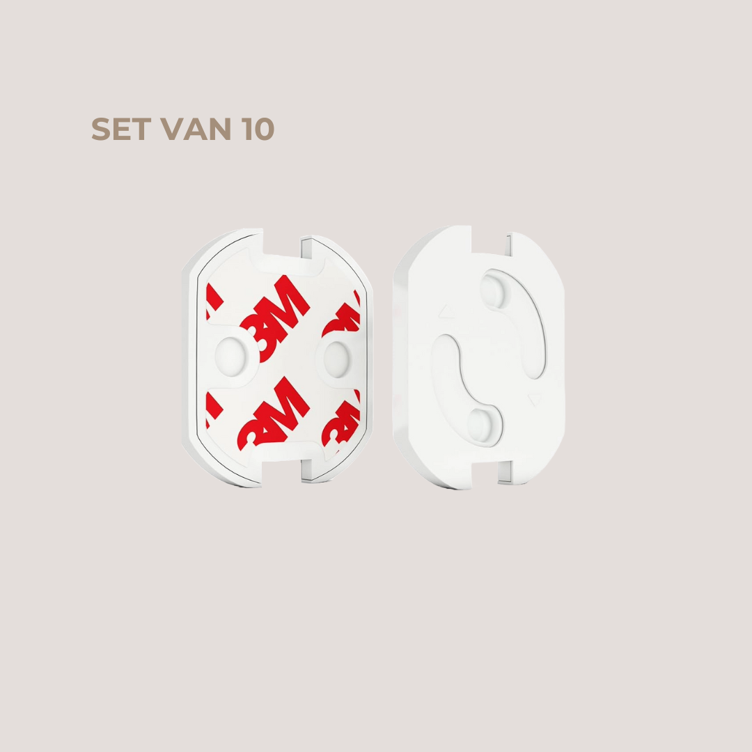 MUKKI STOPCONTACT BEVEILIGING - SET VAN 10