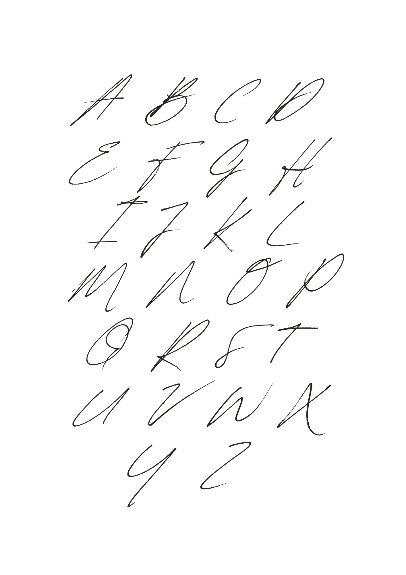 MUKKI GEBOORTE POSTER - LIJNTEKENING