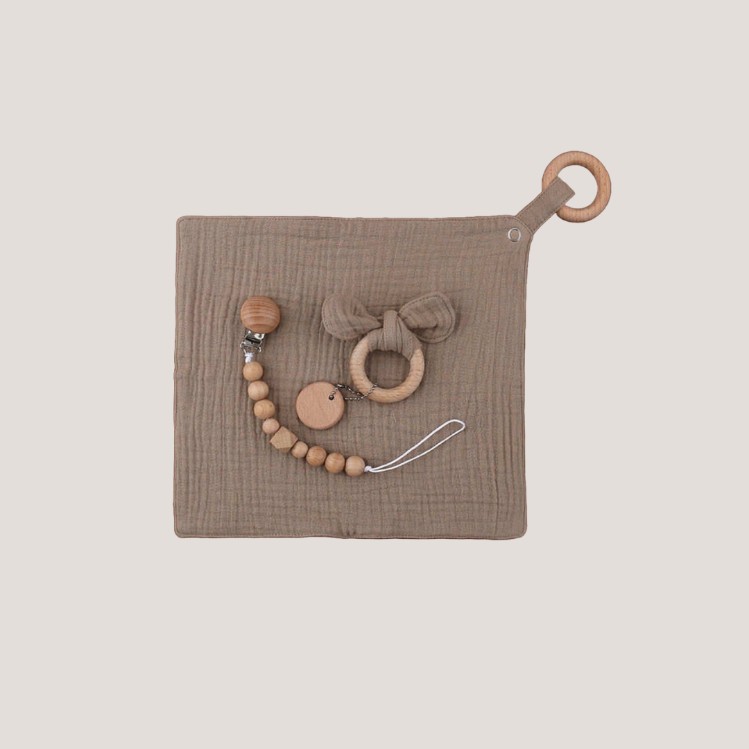 3-DELIGE MUKKI GIFTSET - BRUIN