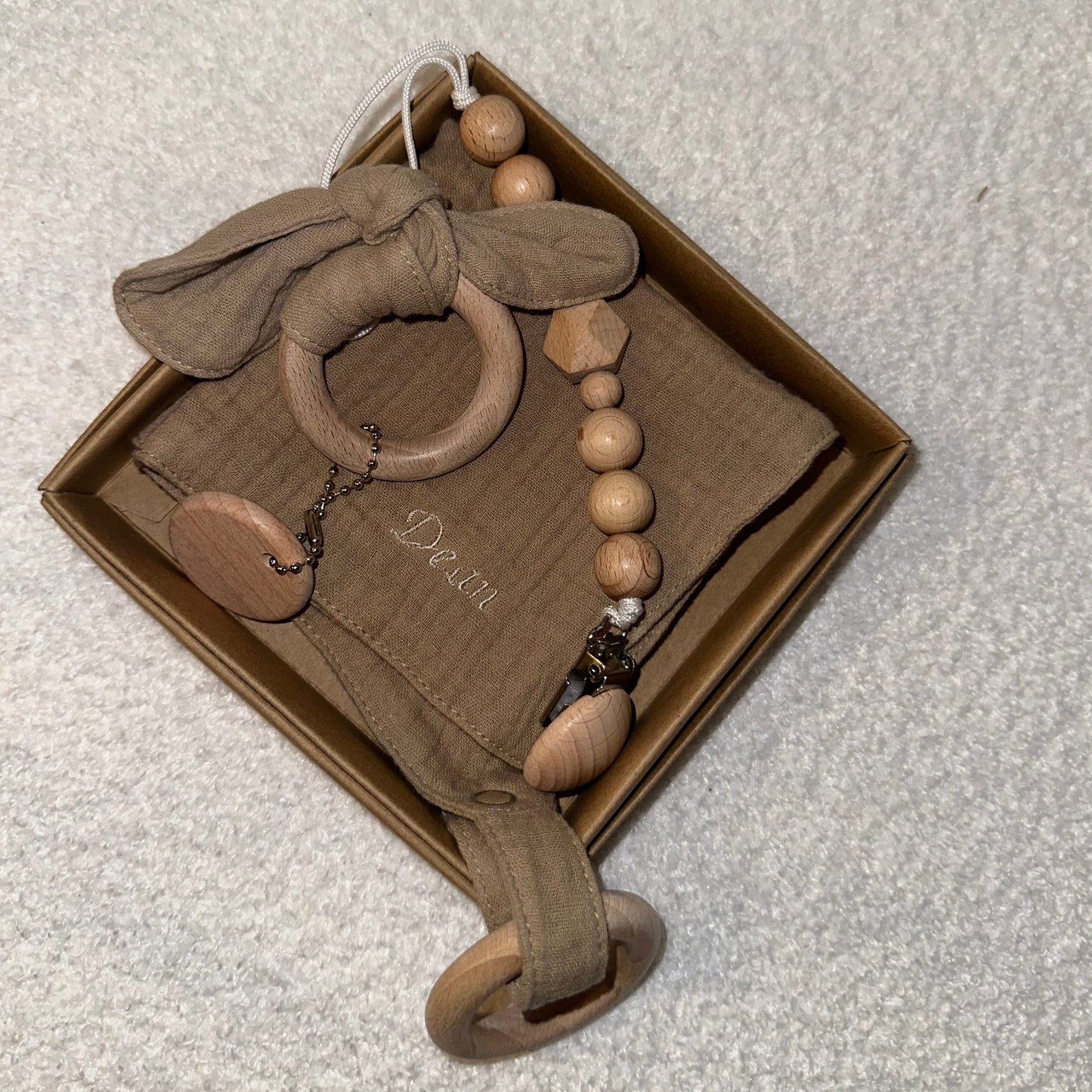 3-DELIGE MUKKI GIFTSET - BRUIN