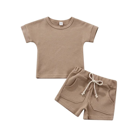 MUKKI BEIGE SET - RIB